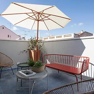 Piso Azul Premium In Bairro Alto By Lovelystay דירה